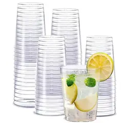 Pasteleria - 50 Vasos Desechables Vaso Plastico Vasos Acrilicos 210ml/7oz