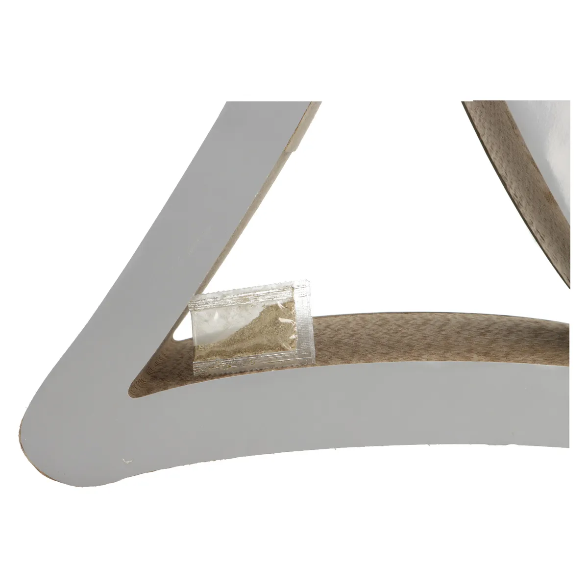 PETWOOW - Rascador de gatos con hierba gatera 45,5 x 39 x 27