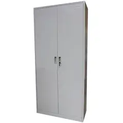 GENERICO - Estante Metalico 2 Puertas Con Repisas y Chapas 185mts