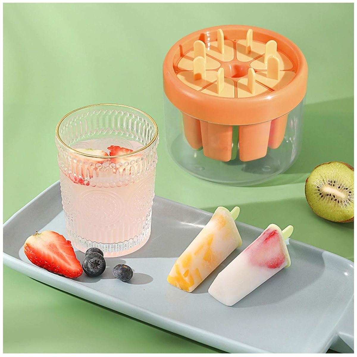 GENERICO - Molde Para Helados De Paleta Reutilizable Molde De Helados