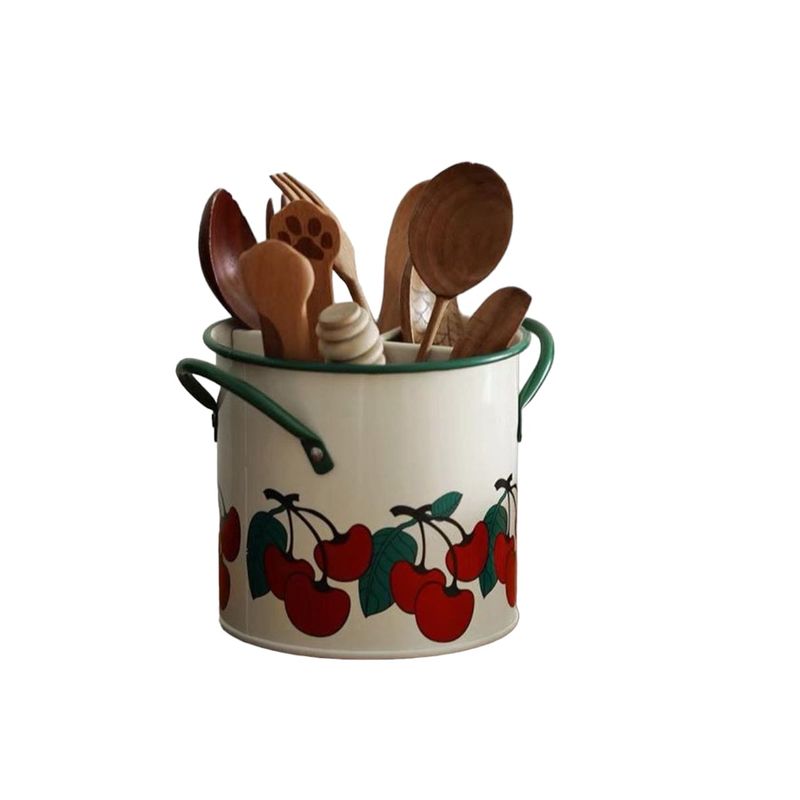 TODOHOGAR SANTIAGO DE CHILE - Organizador de cubiertos con diseño olla decorativa