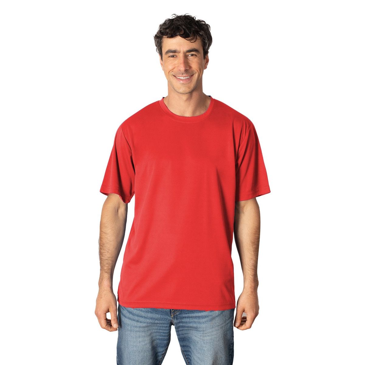 INDUSBORD - Polera Running Dryfit Quickdry Hombre Manga Corta UVpro Ripstop-