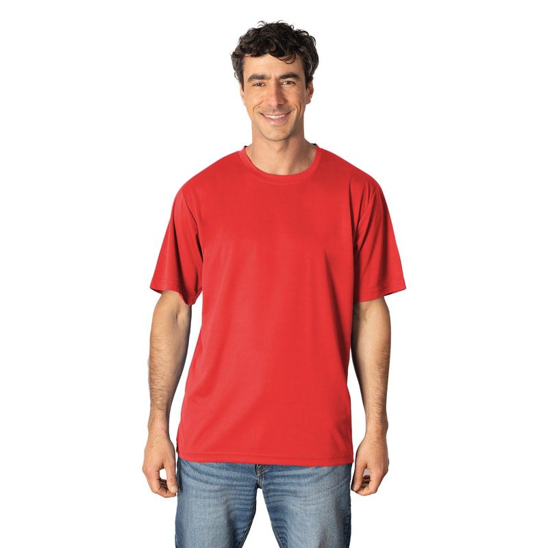 INDUSBORD - Polera Running Dryfit Quickdry Hombre Manga Corta UVpro Ripstop