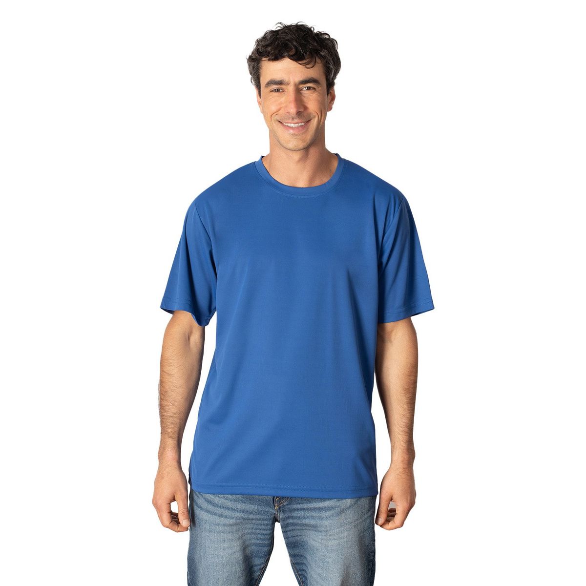 INDUSBORD - Polera Running Dryfit Quickdry Hombre Manga Corta UVpro Ripstop-
