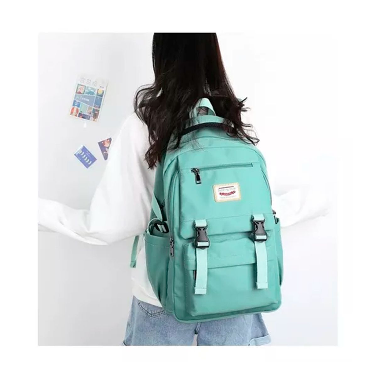 GENERICO - Mochila Bolso Juvenil Impermeable Gran Capacidad 40L