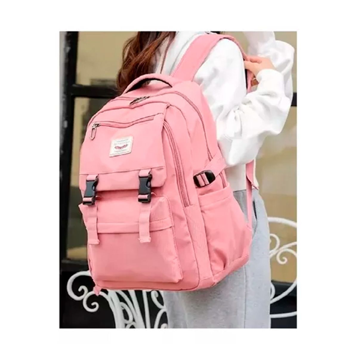 GENERICO - Mochila Bolso Juvenil Impermeable Gran Capacidad 40L