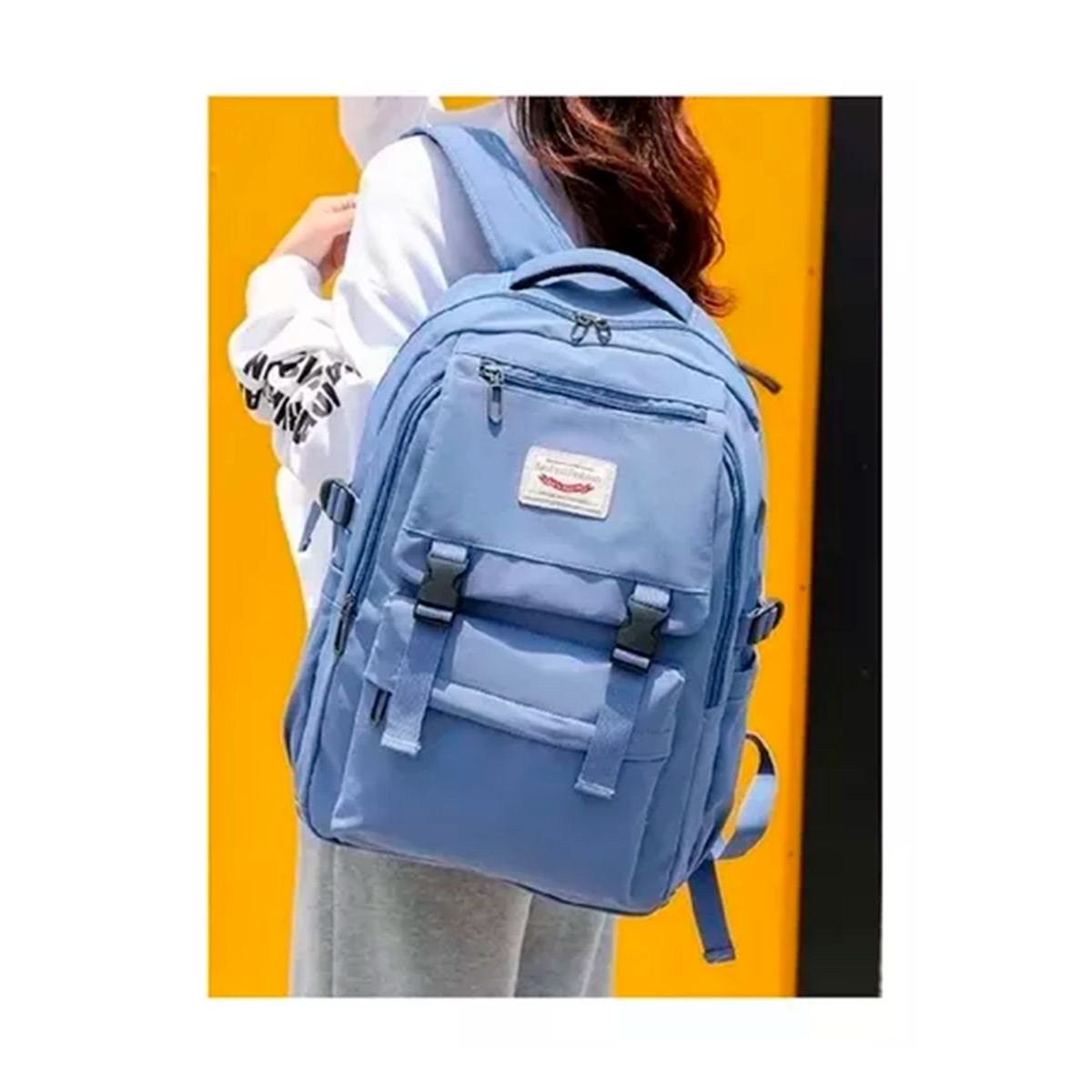 GENERICO - Mochila Bolso Juvenil Impermeable Gran Capacidad 40L