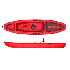 SEAFLO - KAYAK 1 PERSONA SIT ON ROJO