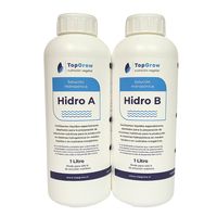 Soluciones nutritivas hidroponia A+B 1 litro
