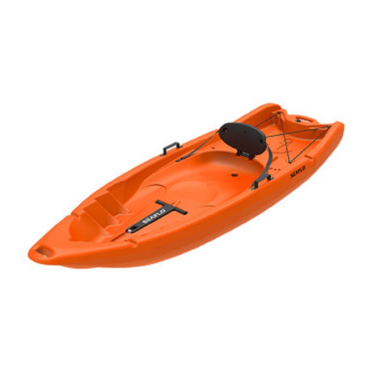 SEAFLO - KAYAK 1 PERSONA + 1 NIÑO O MASCOTA SIT ON NARANJO
