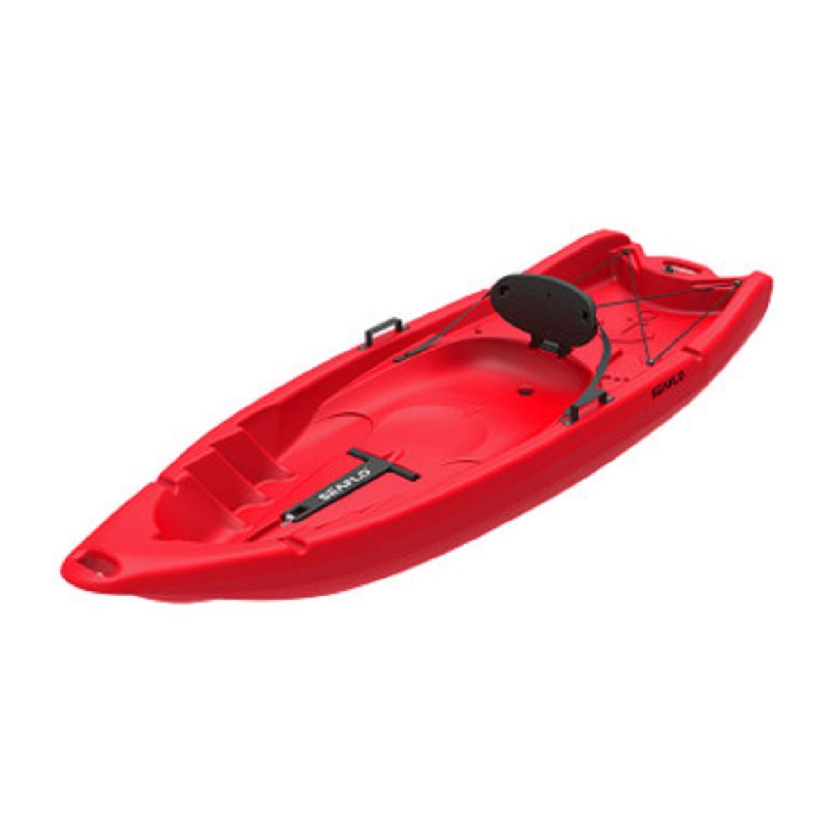 SEAFLO - KAYAK 1 PERSONA + 1 NIÑO O MASCOTA SIT ON ROJO