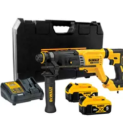 DEWALT - Kit Rotomartillo SDS Plus 20V + 2 baterías