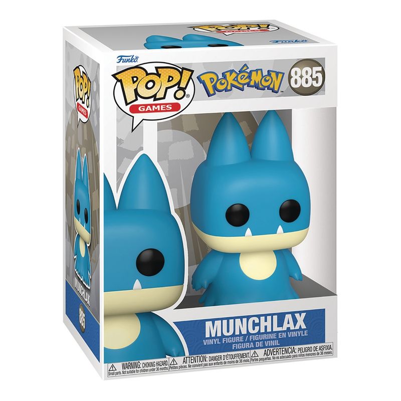 FUNKO - Funko POP GAMES: POKEMON - MUNCHLAX - 885