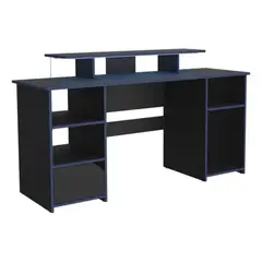FMFURNITURE - Escritorio Gamer Fm-045N - Negro