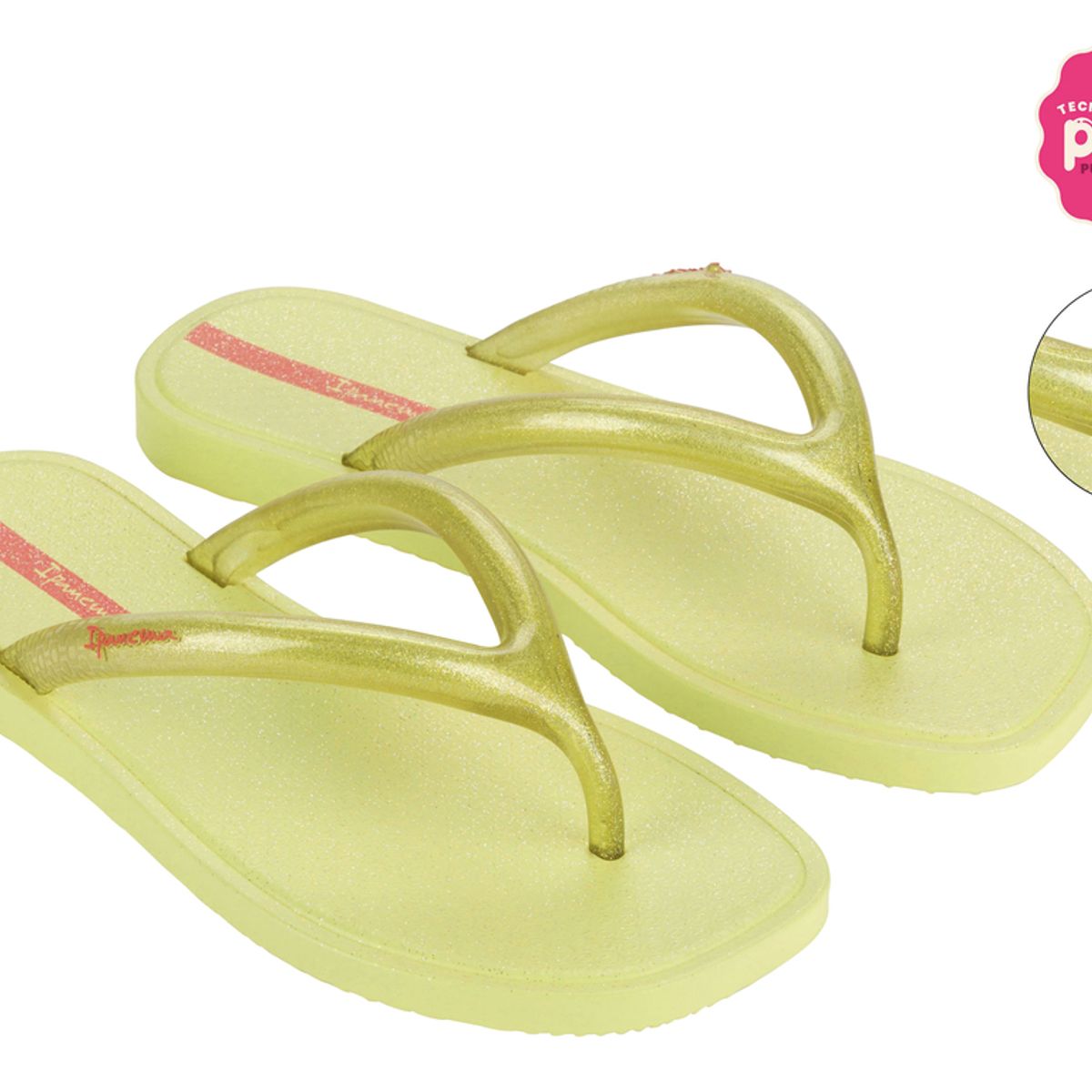 IPANEMA - Sandalia Mujer Amarillo Puffer Ipanema