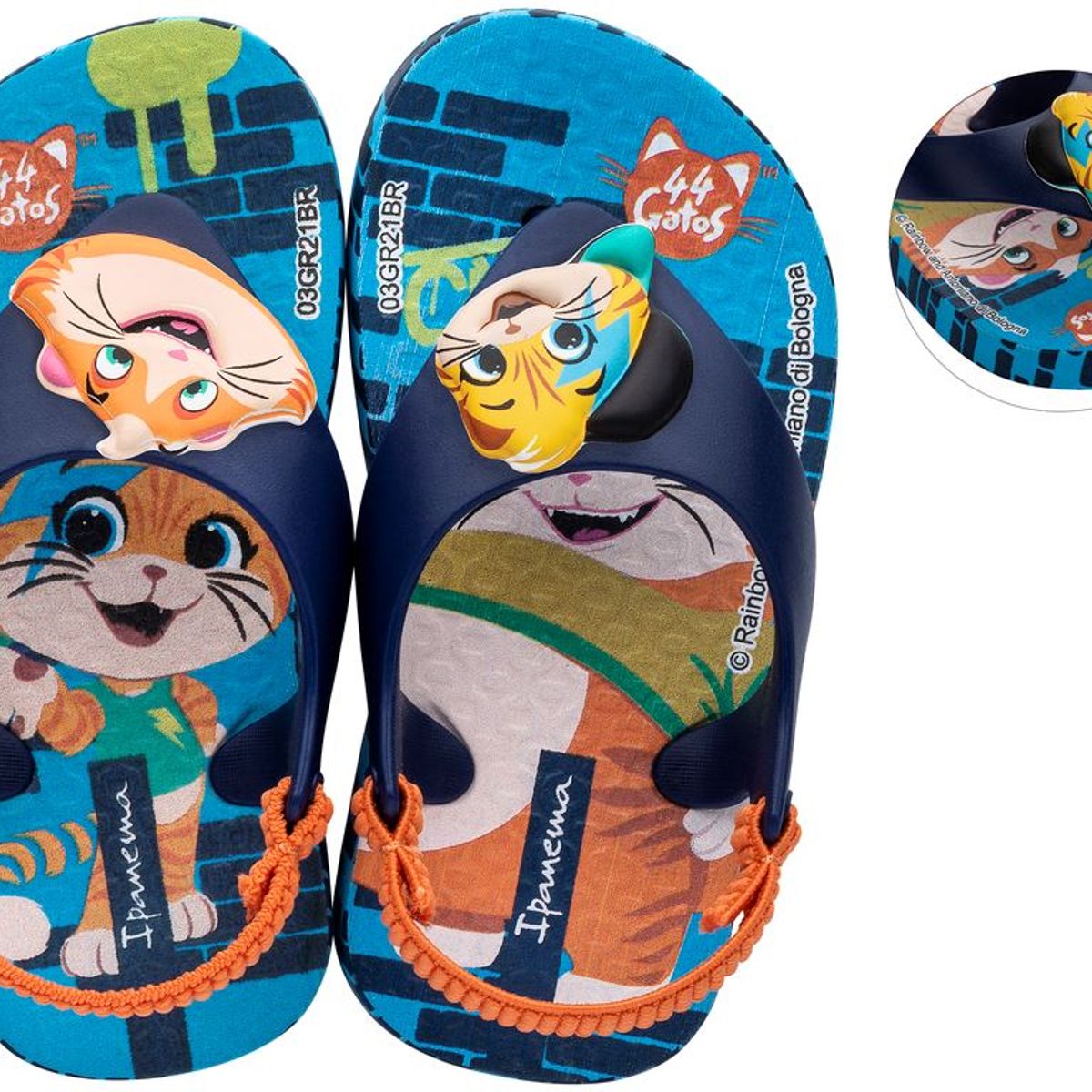 IPANEMA - Sandalia Cat Azul Ipanema