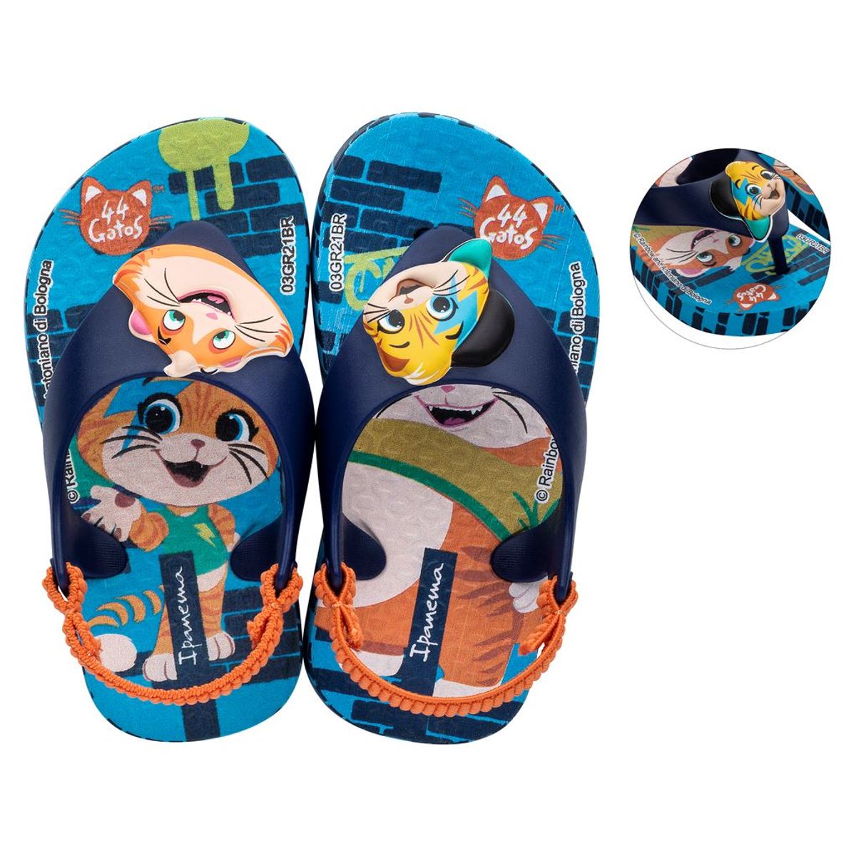 IPANEMA - Sandalia Cat Azul Ipanema