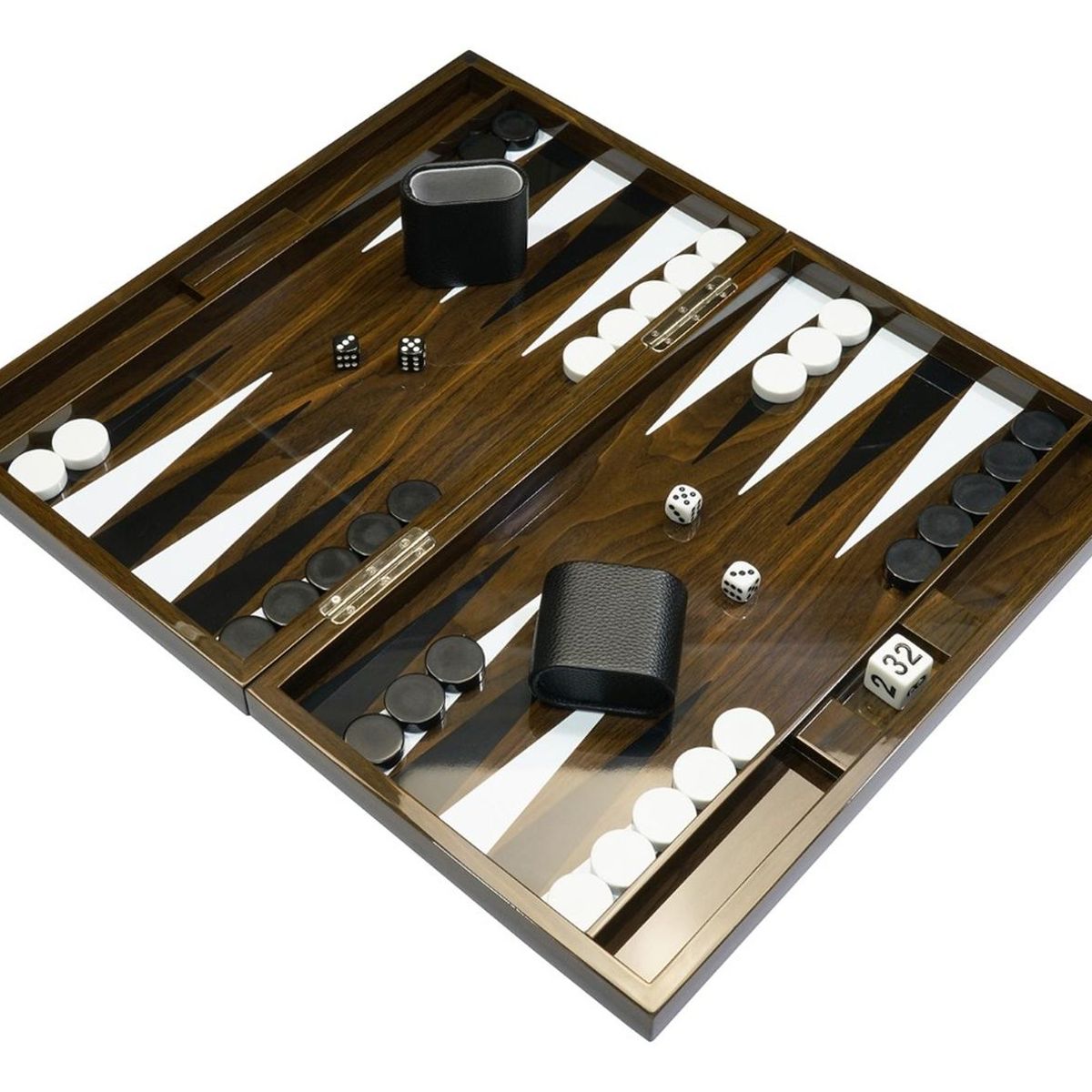R24 - Juego De Mesa Backgammon Madera Lujo