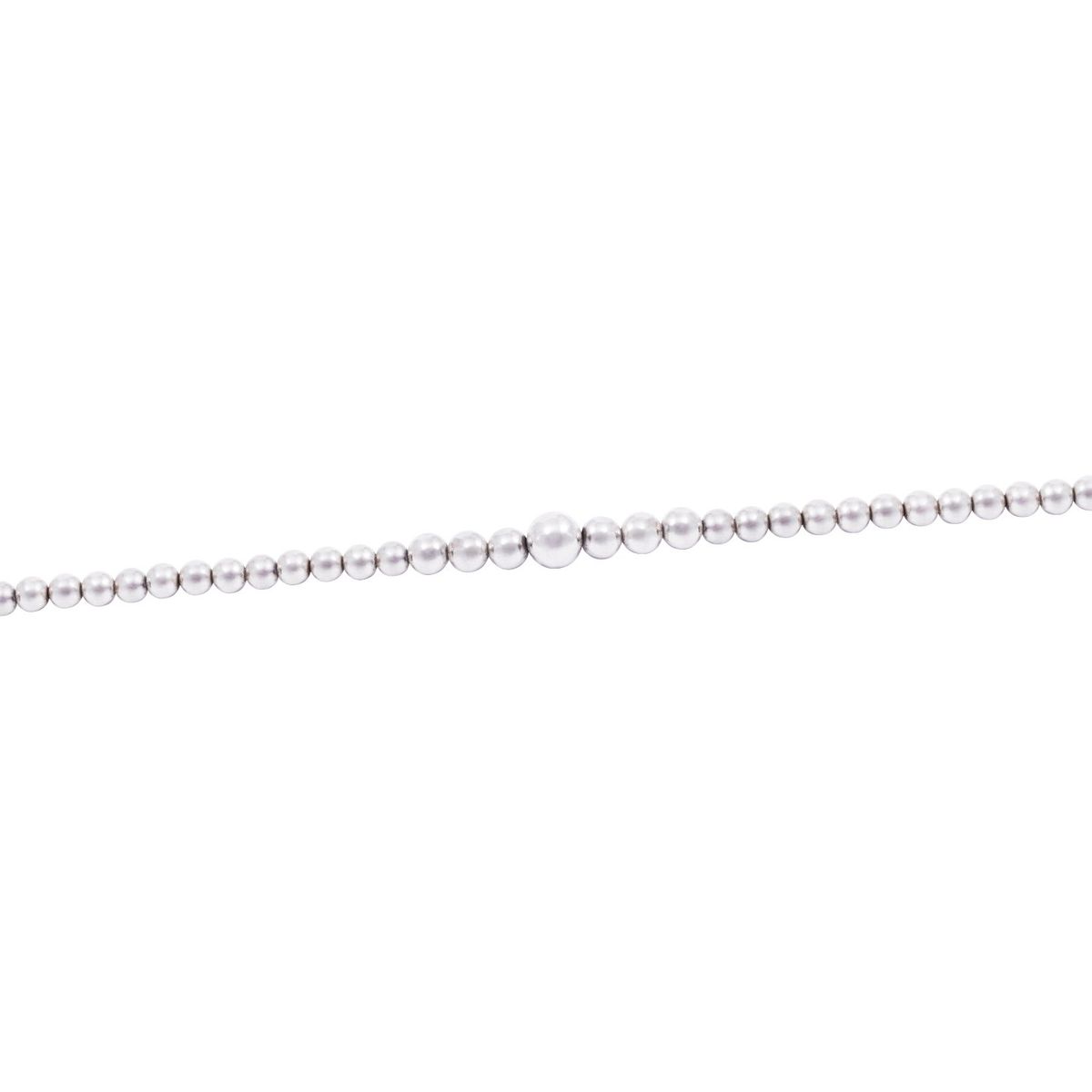 JB JOYAS BARON - Pulsera de Plata Esterlina 925 Pelotitas Pequeñas