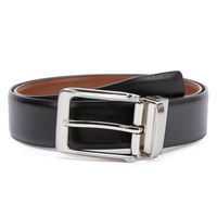 Cinturon - Cinturon Reversible - - Negro