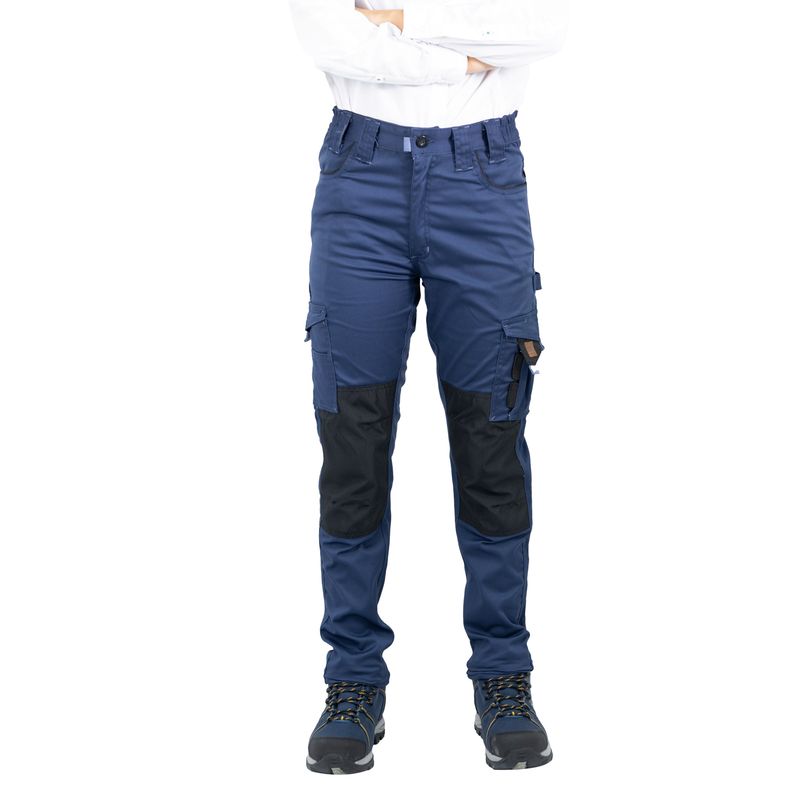HARDWORK - Pantalón Cargo HW Dakota Spandex Mujer Deep Blue