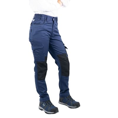 Imagen 2 del producto Pantalón Cargo HW Dakota Spandex Mujer Deep Blue