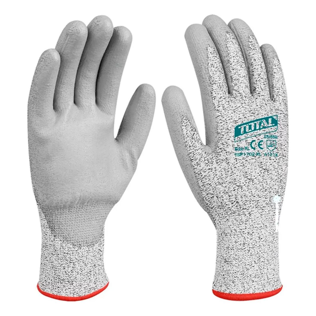 TOTAL TOOLS - Par De Guantes Anticorte Xl Total Tsp1702-xl