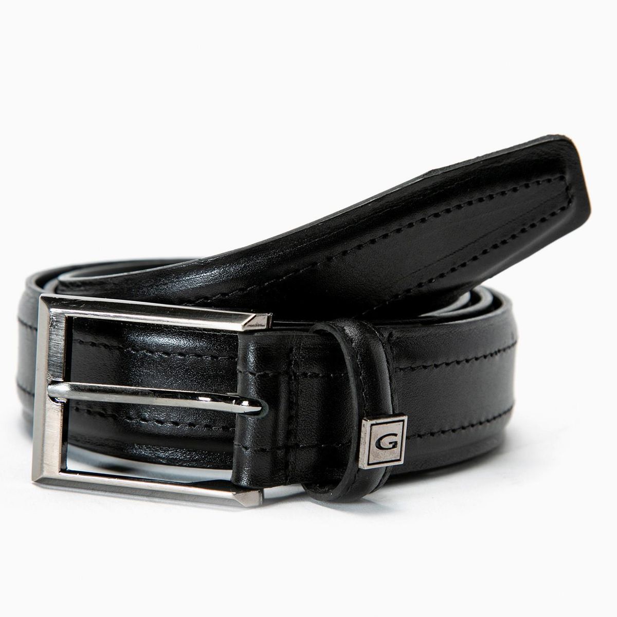 GUANTE - Cinturon de cuero hombre Guante negro