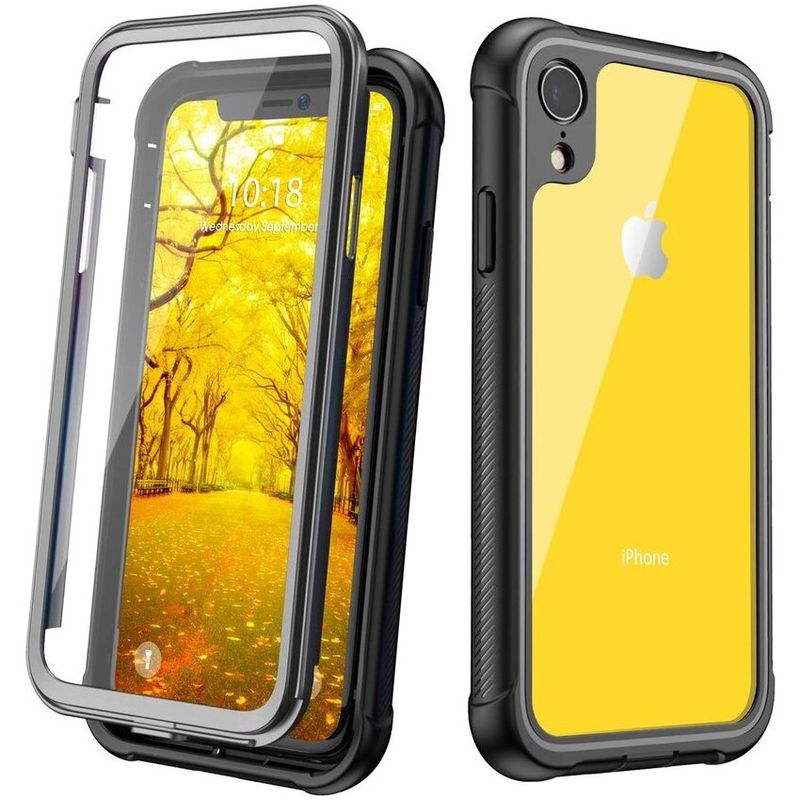 GENERICO - Funda Case Iphone Xr Suave Marco de Silicio