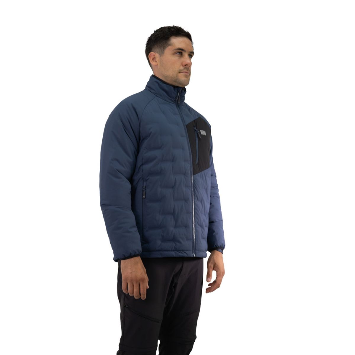 HARDWORK - Parka Insulada HW Explorer S/Gorro Hombre Deep Blue