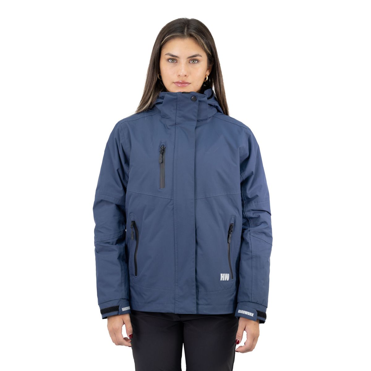 HARDWORK - Parka Desmontable HW Reno 3 en 1 Deep Blue Mujer