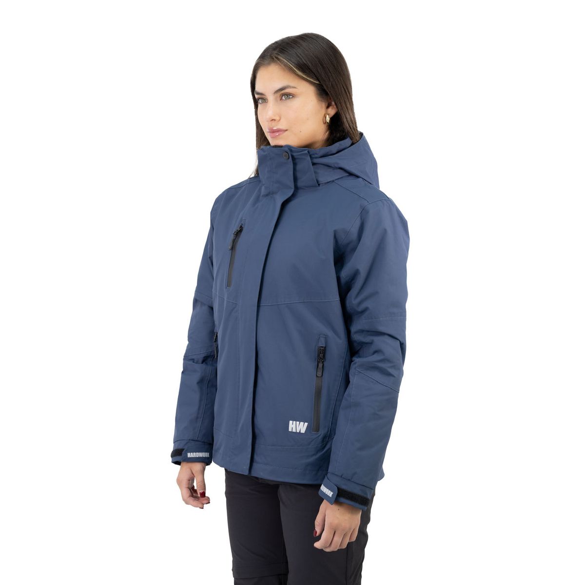 HARDWORK - Parka Desmontable HW Reno 3 en 1 Deep Blue Mujer