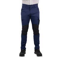 Pantalón Cargo HW Dakota Spandex Deep Blue