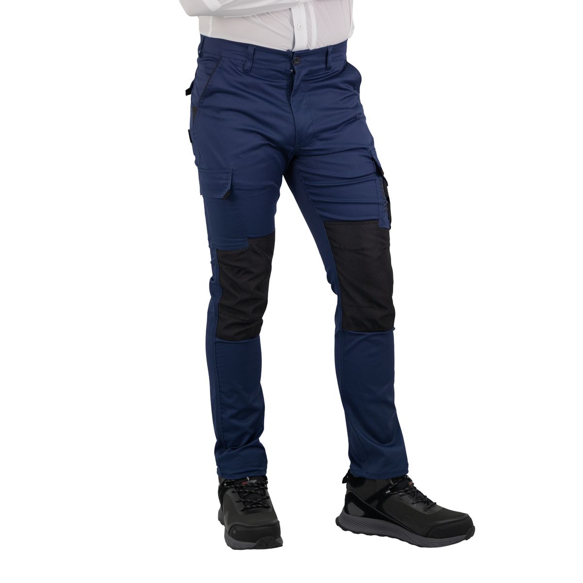 HARDWORK - Pantalón Cargo HW Dakota Spandex Deep Blue