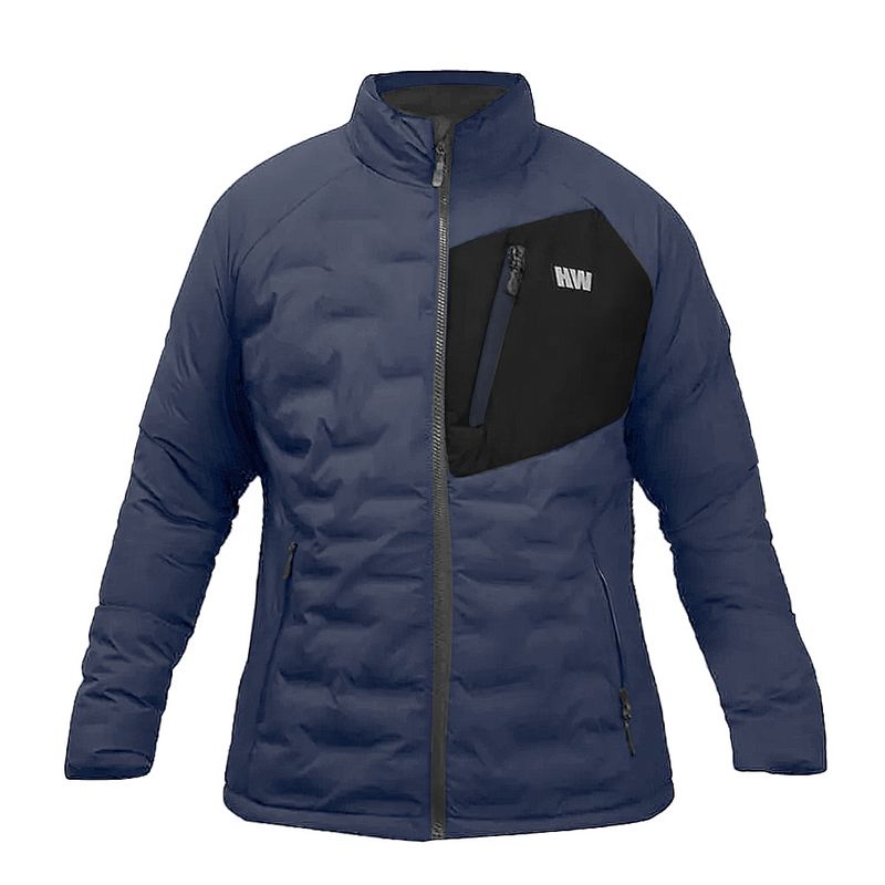 HARDWORK - Parka Insulada HW Explorer sin Gorro Mujer Deep Blue