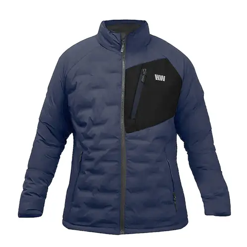 HARDWORK - Parka Insulada HW Explorer sin Gorro Mujer Deep Blue