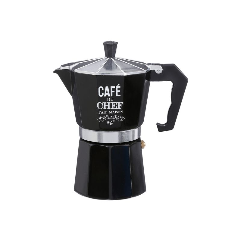 SECRET DE GOURMET - Cafetera Italiana 6 Tazas SECRET DE GOURMET