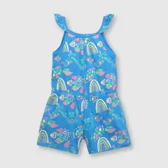 COLLOKY - Entero de bebé niña liviano royal blue (3 a 36 meses) 6-9 meses