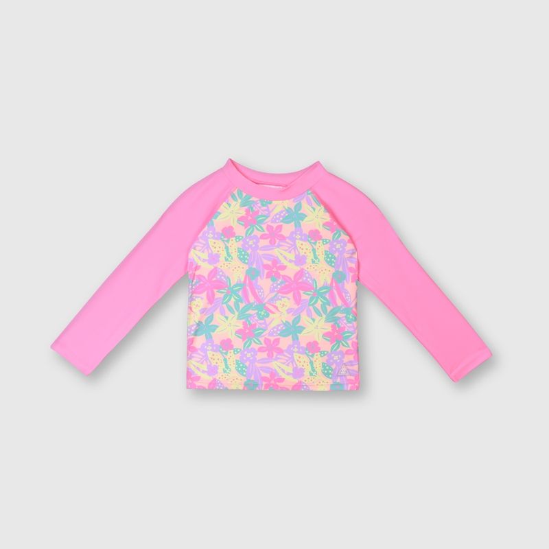 COLLOKY - Polera de bebé niña playa chicle (3 a 36 meses) 18-24 meses