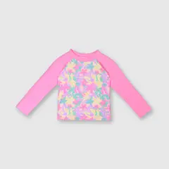 COLLOKY - Polera de bebé niña playa chicle (3 a 36 meses) 18-24 meses