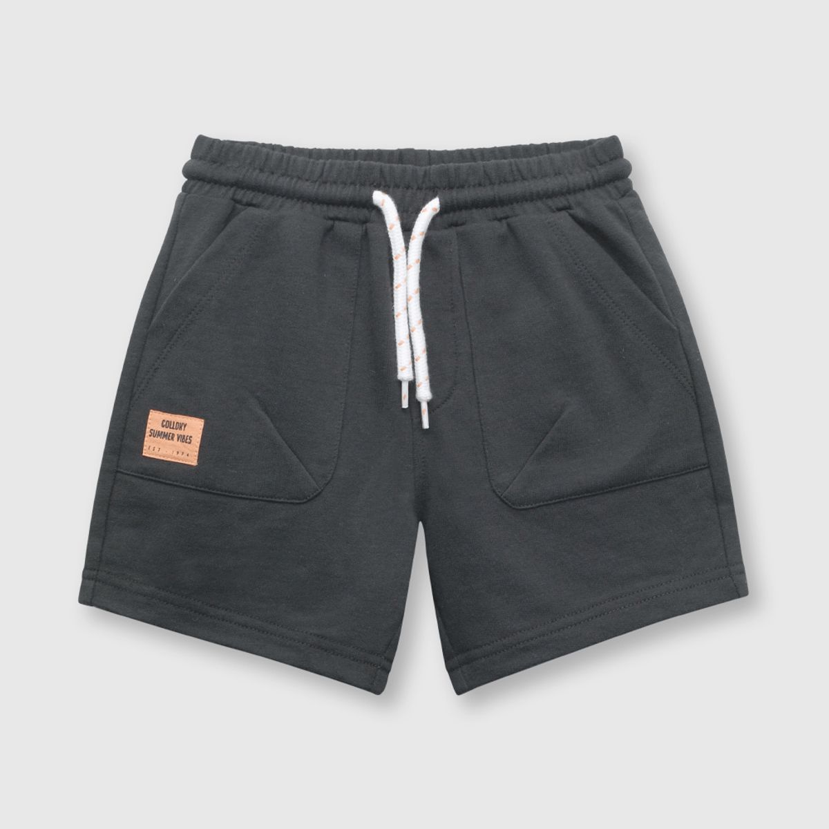 COLLOKY - Bermuda de bebé niño liviano marengo (3 a 36 meses) 6-9 meses