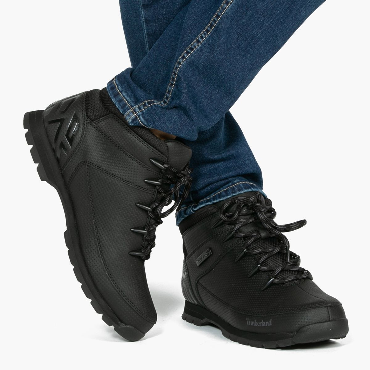 TIMBERLAND - Botin Outdoor Hombre Cuero Negro