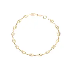 JB JOYAS BARON - Pulsera de Oro 18kt Caracol