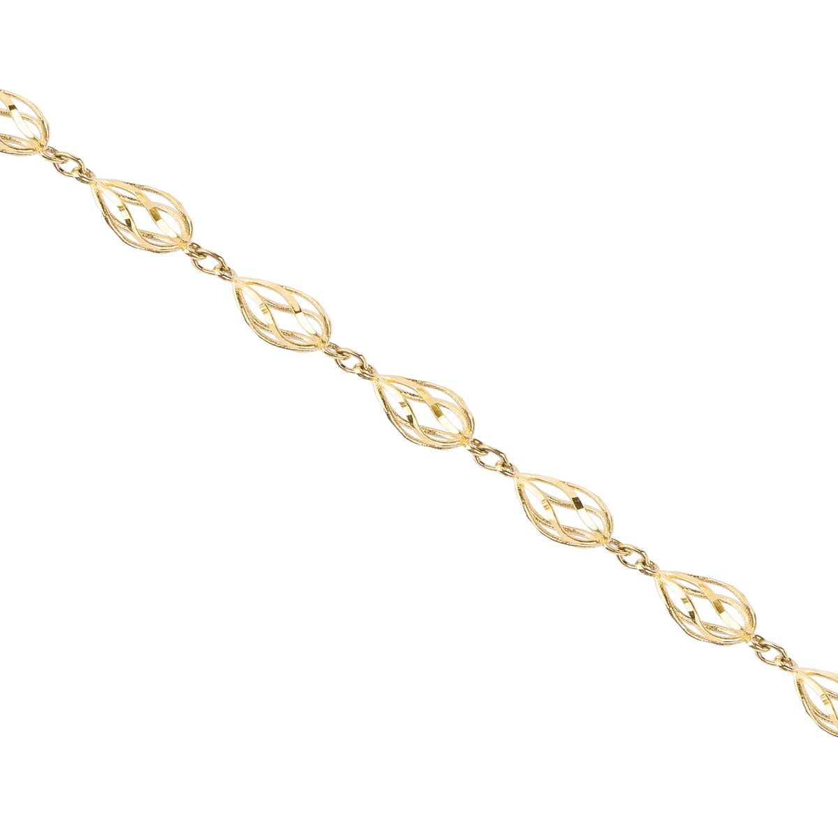JB JOYAS BARON - Pulsera de Oro 18kt Caracol