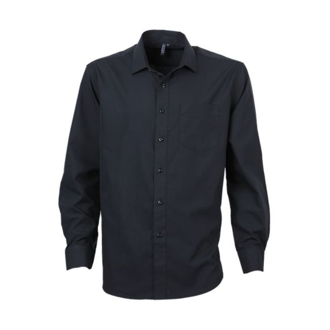 MIKE'S - Camisa Trevira Colores M/larga Comfort MIKE'S