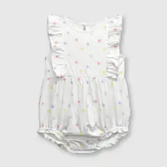 COLLOKY - Osito de bebé niña sol off white (0 a 9 meses) 0-3 meses