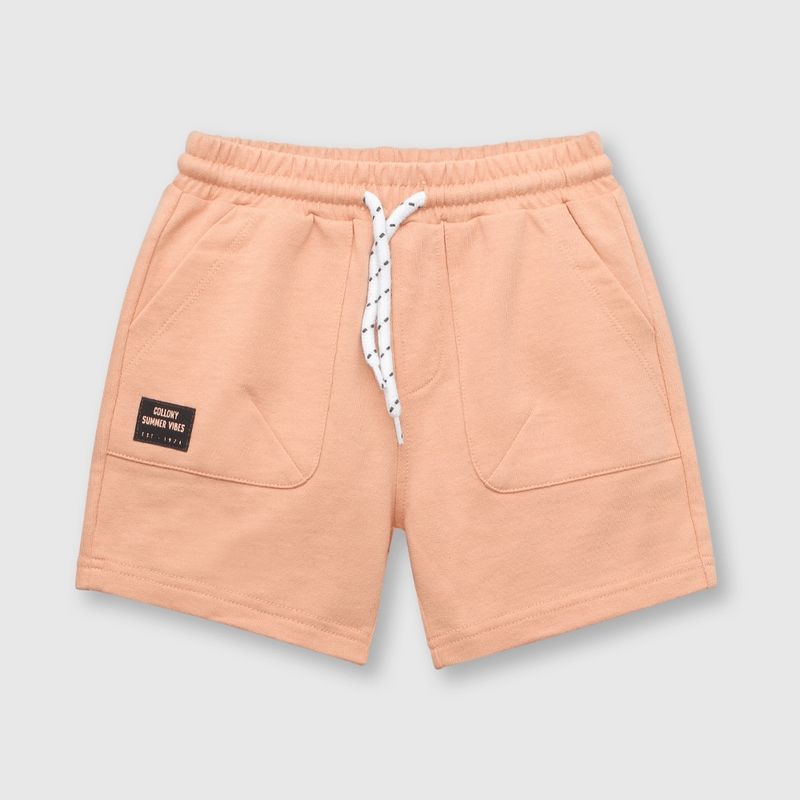 COLLOKY - Bermuda de bebé niño liviano pomelo (3 a 36 meses) 36 meses