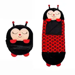 GENERICO - Saco de dormir Happy Nappers Dormitorio Rojo con Negro