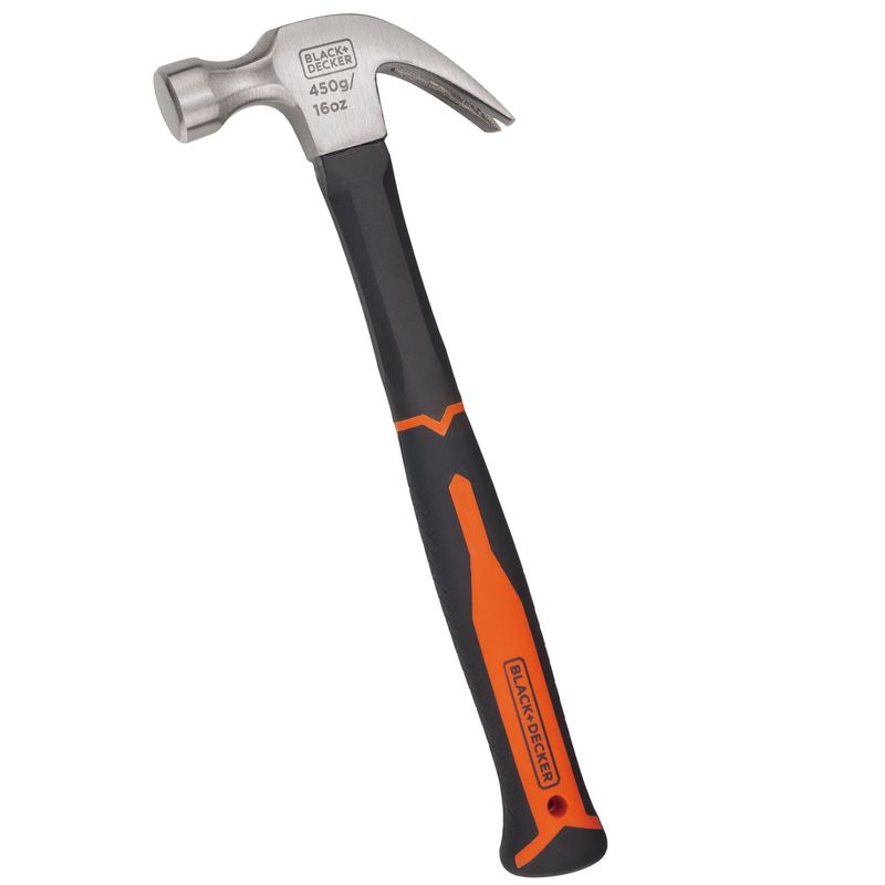 BLACK+DECKER - Martillo Carpintero 16oz/450g Black+Decker BDHT51396
