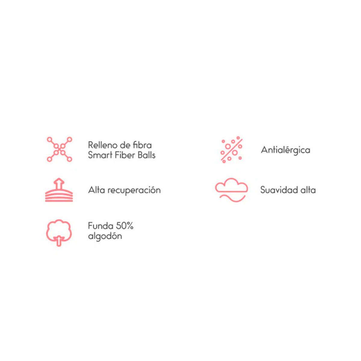 ROSEN - Almohada Rosen Fibra Plus Americana 50x70 cm